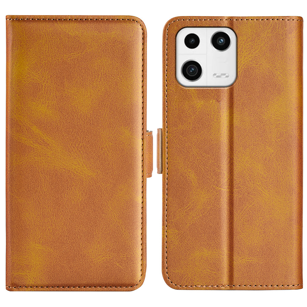 For Xiaomi 13 5G Drop-proof Calf Texture PU Leather Smartphone Case Wallet Stand Cell Phone Cover For Xiaomi 13 5G Drop-proof Calf Texture PU Leather Smartphone Case Wallet Stand Cell Phone Cover